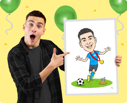 Karikatur zeichnen lassen als Geburtstagsgeschenk