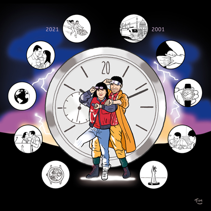 Karikatur zeichnen lassen als Geschenk zum Firmenjubiläum